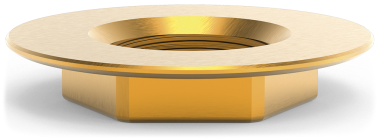 Écrou de rechange pour bec pivotant 1/2"