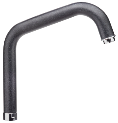 Schwarzer Ersatzauslauf für Wasserhahn 464632