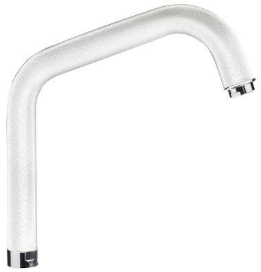 Weisser Ersatzauslauf für Wasserhahn 464633