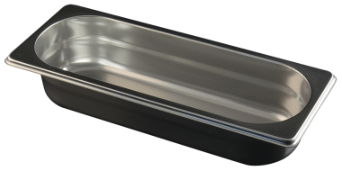 Gastronorm Behälter 2/8 (325x132 mm) aus Edelstahl