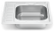 Einbauspüle mit umkehrbarem Abtropfer Serie 6.6 Compact