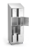Edelstahl-Schließfachschrank mit 8 Fächern