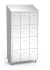 Edelstahl-Schließfachschrank mit 12 Fächern
