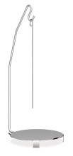 Spießhalter aus rostfreiem Edelstahl