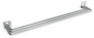 Messerhalter aus rostfreiem Edelstahl zum Anbringen, in Stangenform