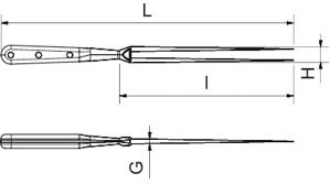 Tranchiergabel, Fleischgabel