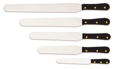 Konditormesser, Tortenmesser, Streichpalette, Glasurmesser