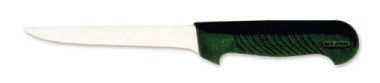 Messer zum Schinken entbeinen, mit farbigem Kunststoffgriff