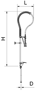 Duscharmatur MNE-Serie