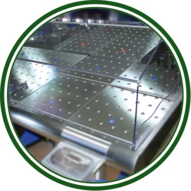Abdeckung für Fischtheke, transparent 