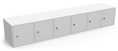 Schrank für Einkaufswagenstation