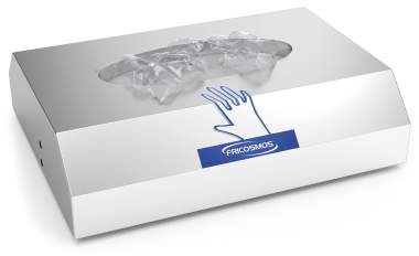 Handschuhspender aus Edelstahl