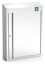 Medizinschrank aus Edelstahl