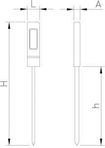 Digitales Basis Thermometer